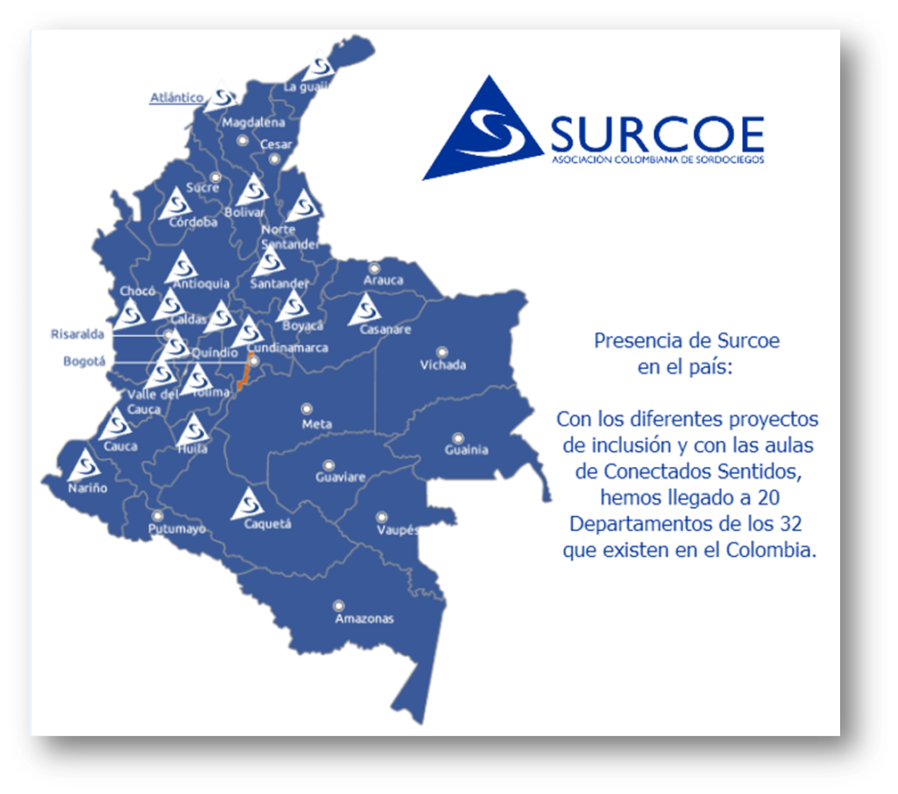 Mapa SURCOE